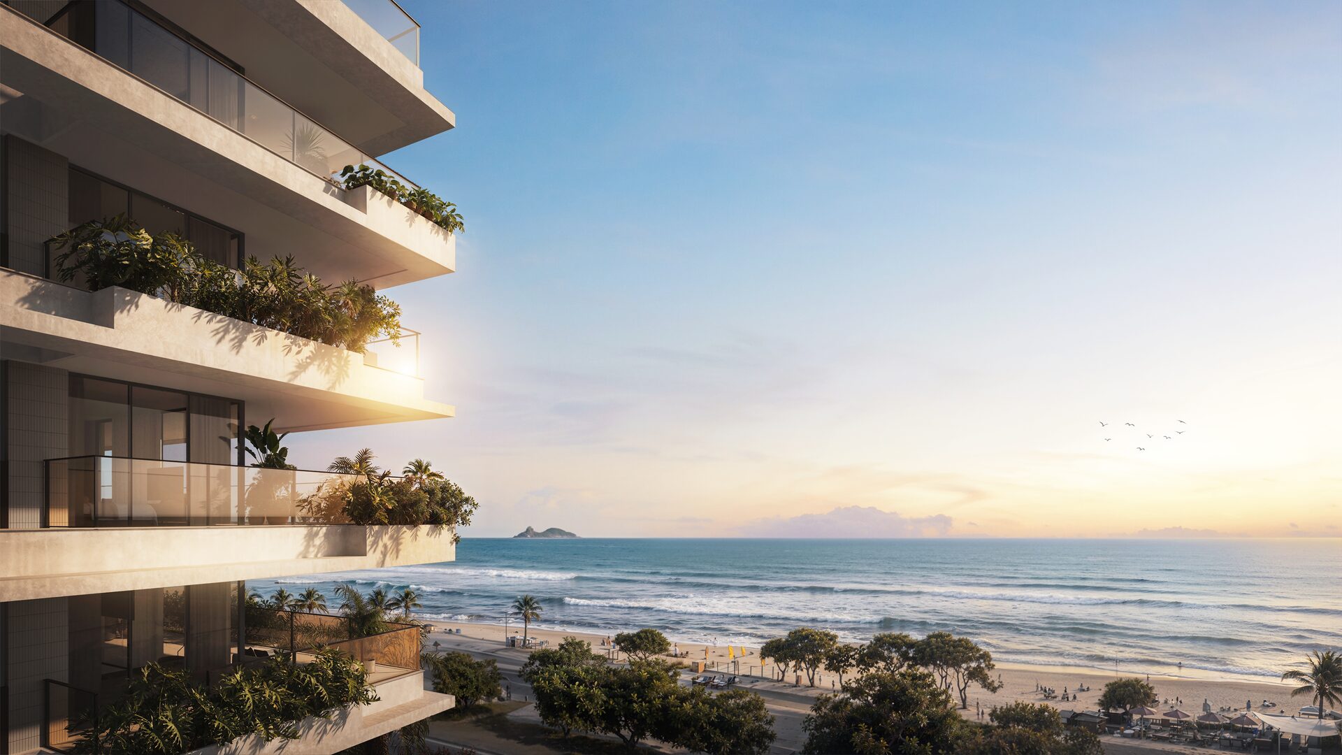 Varandas — detalhe arquitetônico Riio by Piero Lissoni