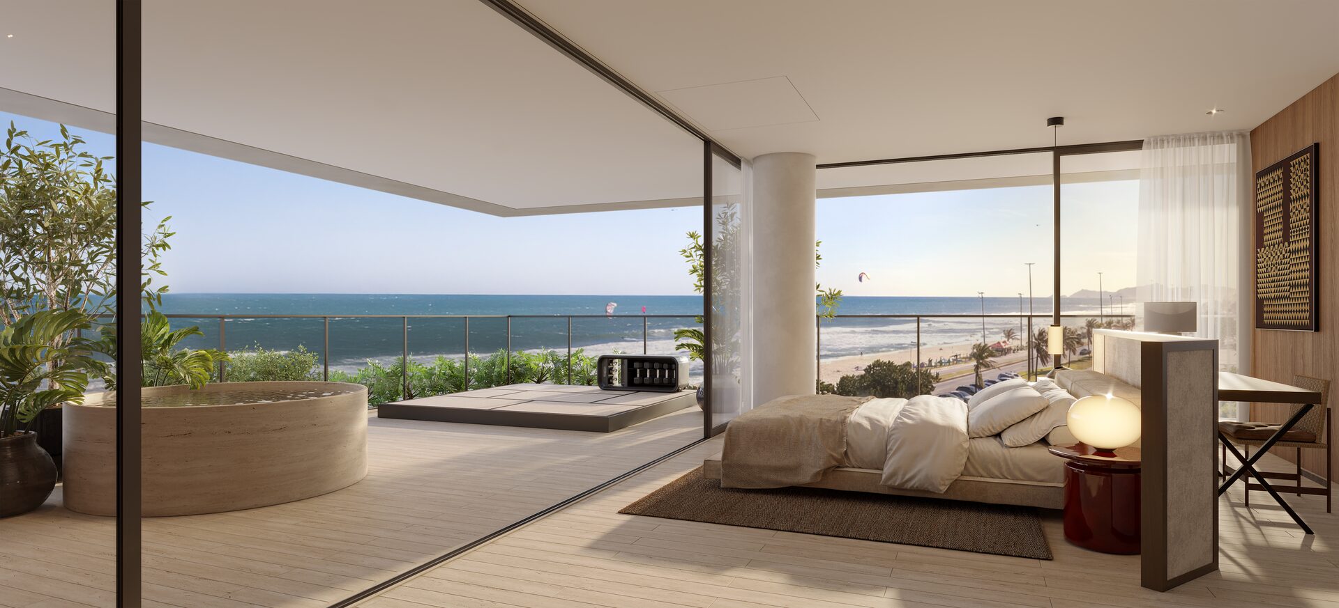 Suíte master — Riio by Piero Lissoni