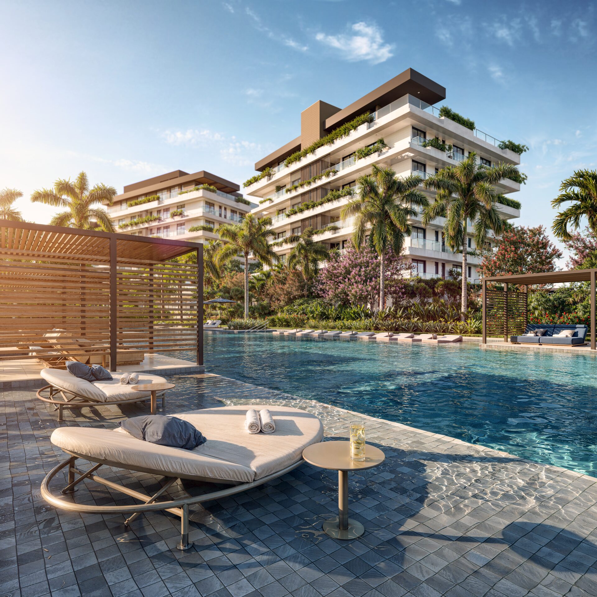 Quiet Pool — Riio by Piero Lissoni